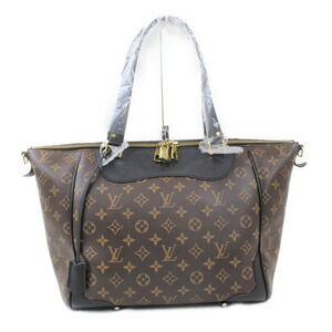 LOUIS VUITTON Estrella Monogram Brown Black Canvas handbag tote bag